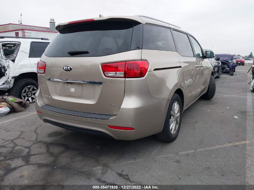 2015 KIA SEDONA LX - KNDMB5C10F6024530