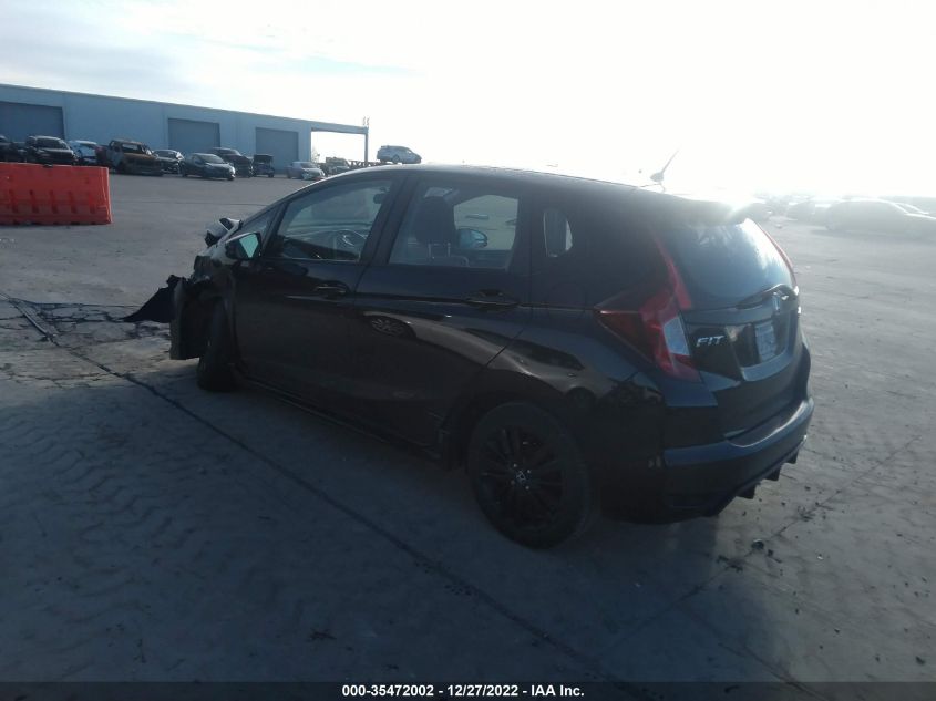 2019 HONDA FIT SPORT 3HGGK5H64KM704699