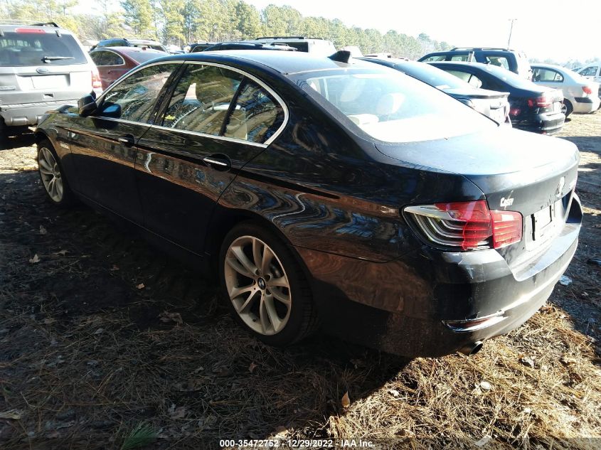 2015 BMW 5 SERIES 535I WBA5B1C5XFD917636