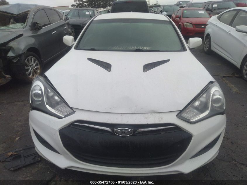 2013 HYUNDAI GENESIS COUPE 2.0T KMHHT6KD6DU085658