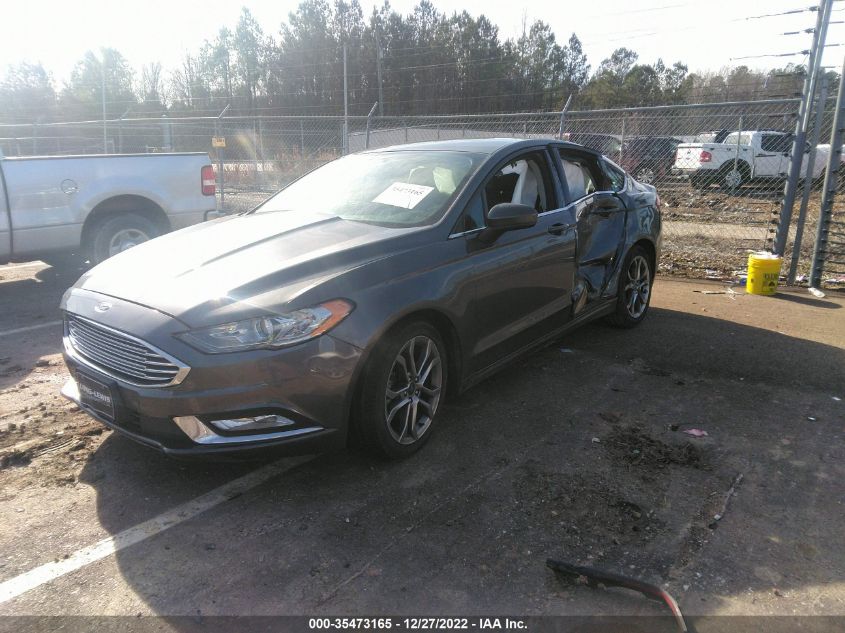 2017 FORD FUSION SE - 3FA6P0H76HR249833