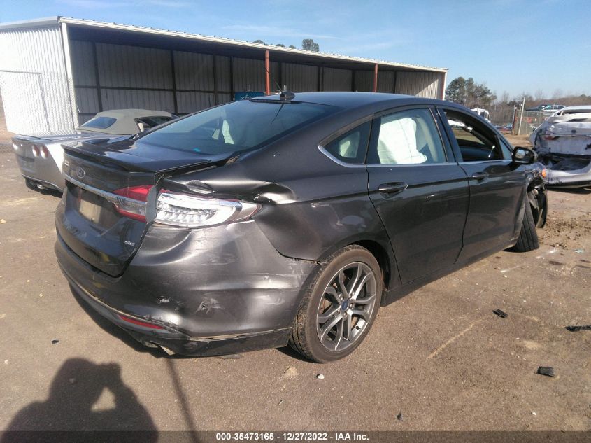 2017 FORD FUSION SE - 3FA6P0H76HR249833