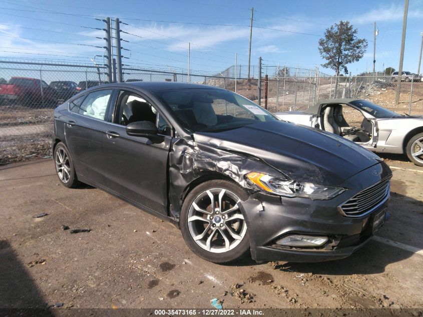 2017 FORD FUSION SE - 3FA6P0H76HR249833