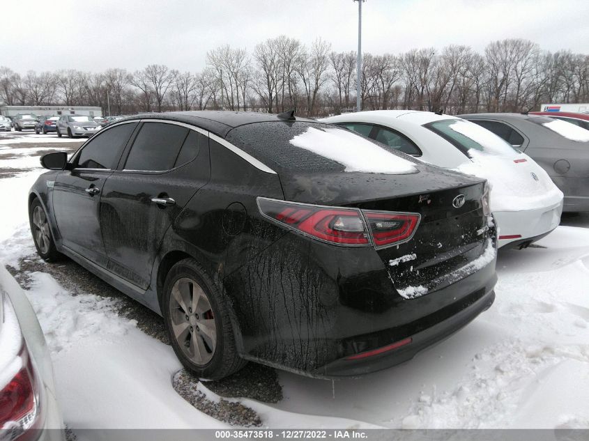 2014 KIA OPTIMA HYBRID EX KNAGN4AD2E5070809