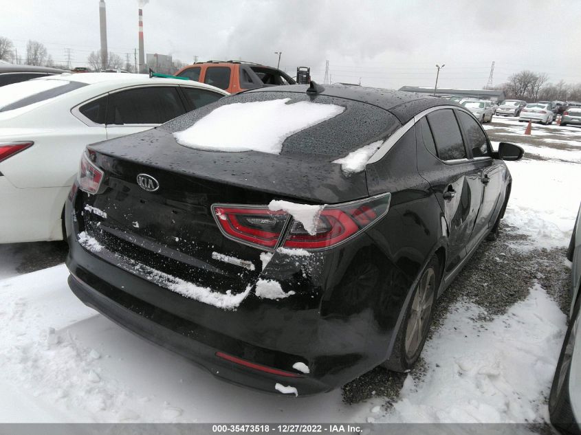 2014 KIA OPTIMA HYBRID EX KNAGN4AD2E5070809