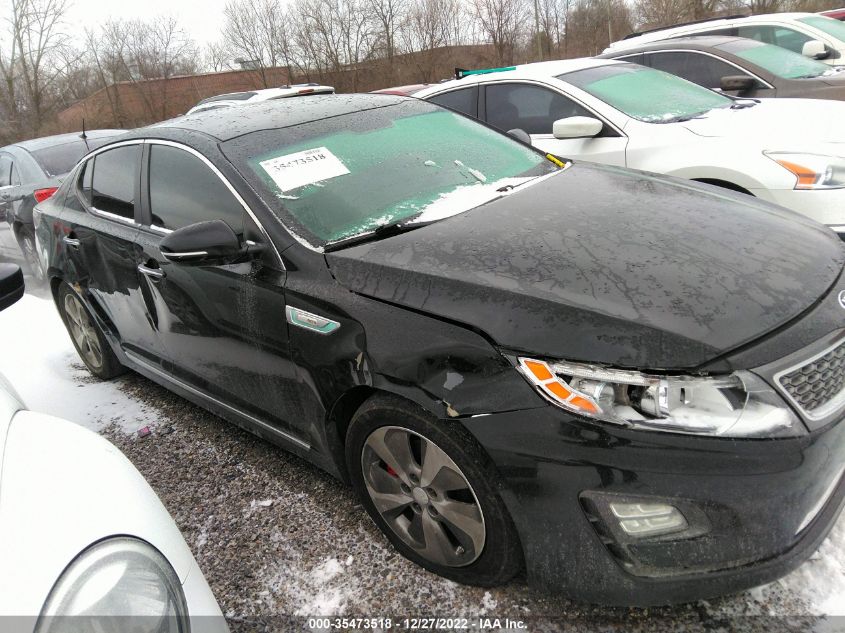 2014 KIA OPTIMA HYBRID EX KNAGN4AD2E5070809