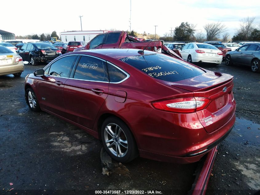 2015 FORD FUSION ENERGI TITANIUM 3FA6P0SU4FR175498
