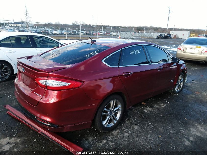 2015 FORD FUSION ENERGI TITANIUM 3FA6P0SU4FR175498