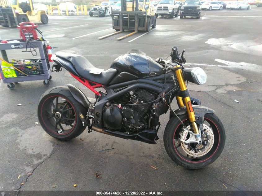 2015 TRIUMPH MOTORCYCLE SPEED TRIPLE R ABS SMTN03PKXFJ660355
