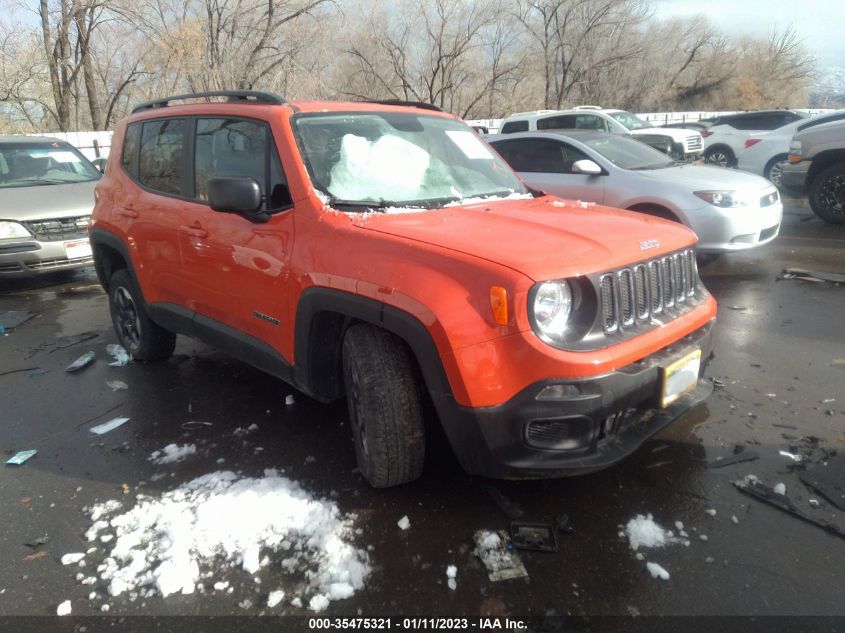 VIN ZACCJBAB8HPG66986 2017 JEEP RENEGADE no.1