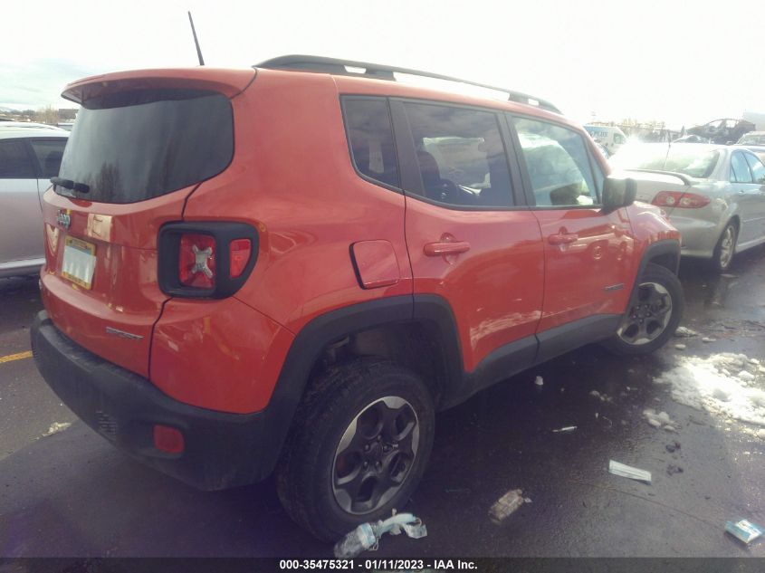 VIN ZACCJBAB8HPG66986 2017 JEEP RENEGADE no.4