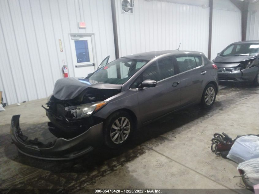 2014 KIA FORTE 5-DOOR EX - KNAFX5A86E5246324