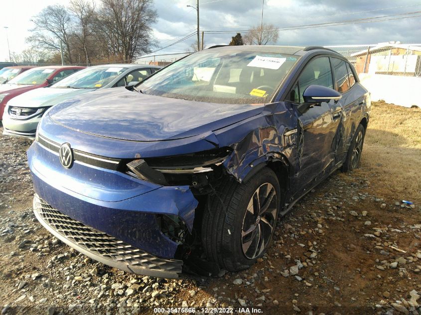 2022 VOLKSWAGEN ID.4 PRO S WVGTMPE28NP047436