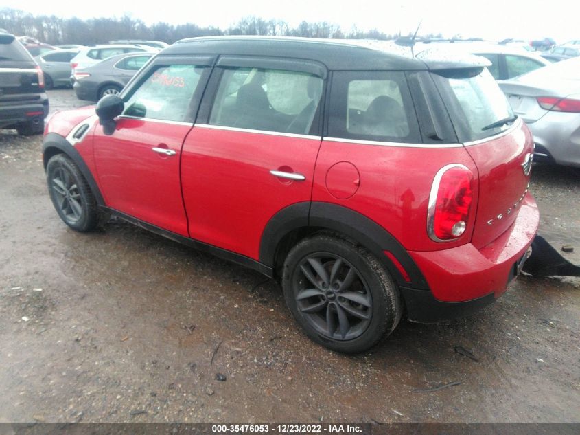 2014 MINI COOPER COUNTRYMAN WMWZB3C58EWM32010
