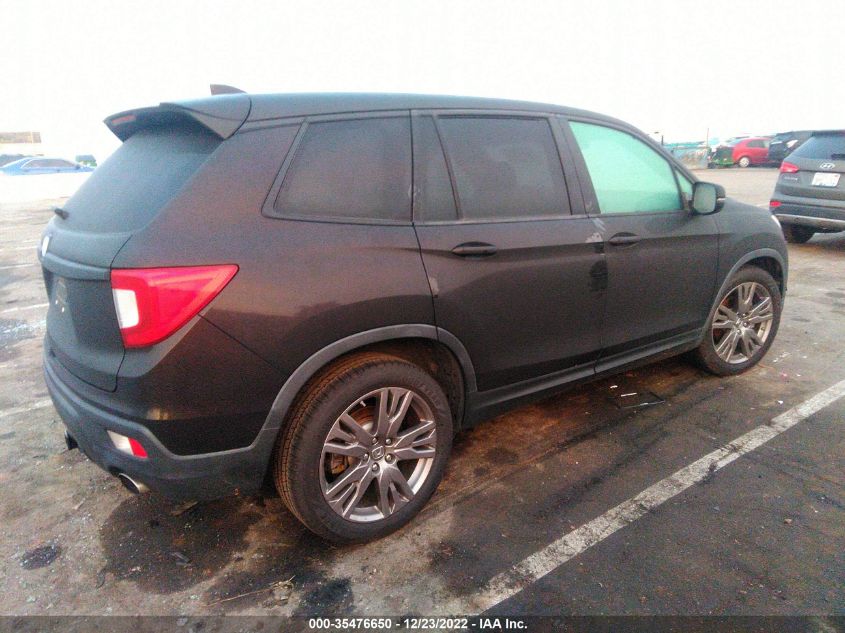 2019 HONDA PASSPORT EX-L 5FNYF7H50KB000840