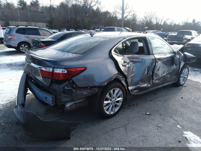2013 LEXUS ES 300H HYBRID JTHBW1GG8D2014026