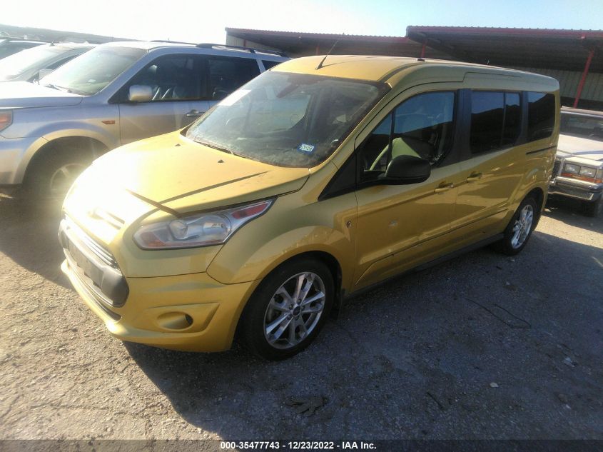 2014 FORD TRANSIT CONNECT WAGON XLT NM0GE9F7XE1133940