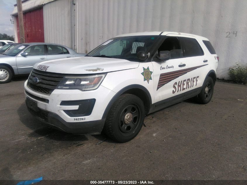 2016 FORD UTILITY POLICE 1FM5K8AR2GGD05945