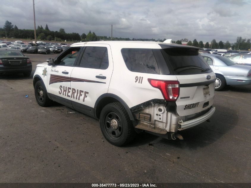 2016 FORD UTILITY POLICE 1FM5K8AR2GGD05945