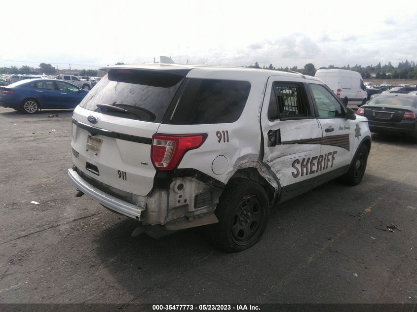 2016 FORD UTILITY POLICE 1FM5K8AR2GGD05945