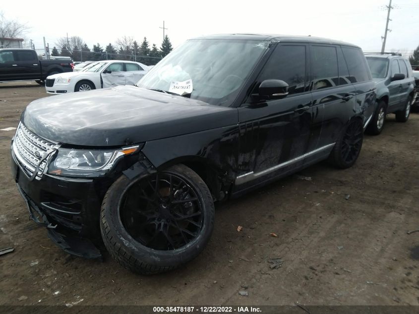 2015 LAND ROVER RANGE ROVER HSE SALGS2VF4FA219251