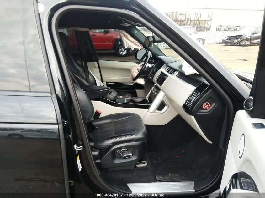 2015 LAND ROVER RANGE ROVER HSE SALGS2VF4FA219251