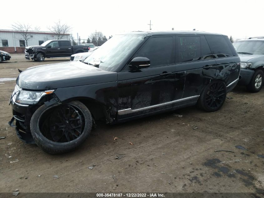 2015 LAND ROVER RANGE ROVER HSE SALGS2VF4FA219251