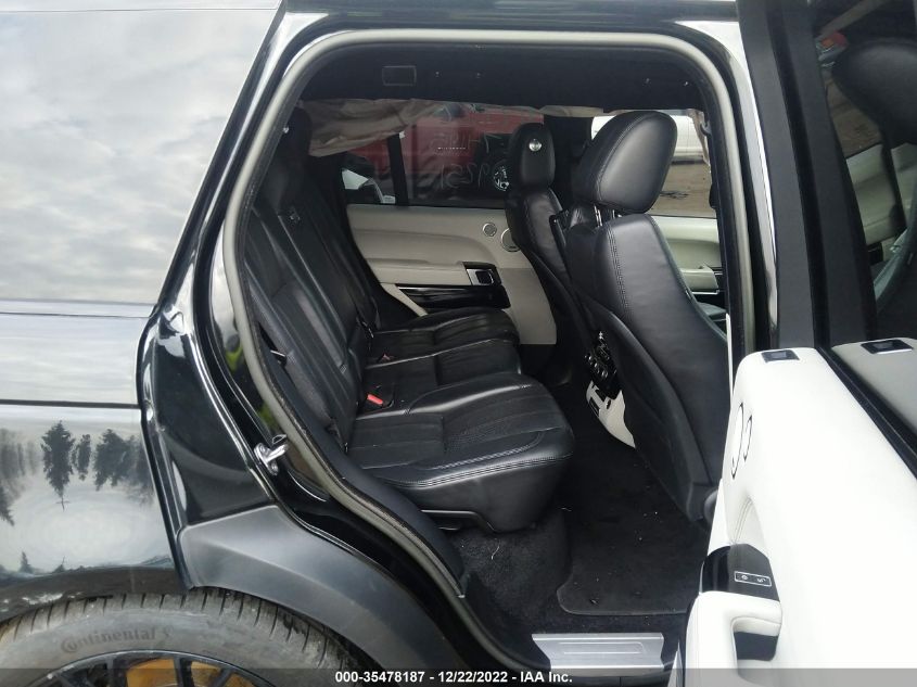 2015 LAND ROVER RANGE ROVER HSE SALGS2VF4FA219251