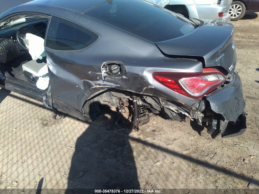 2015 HYUNDAI GENESIS COUPE 3.8L BASE KMHHU6KJ0FU122127