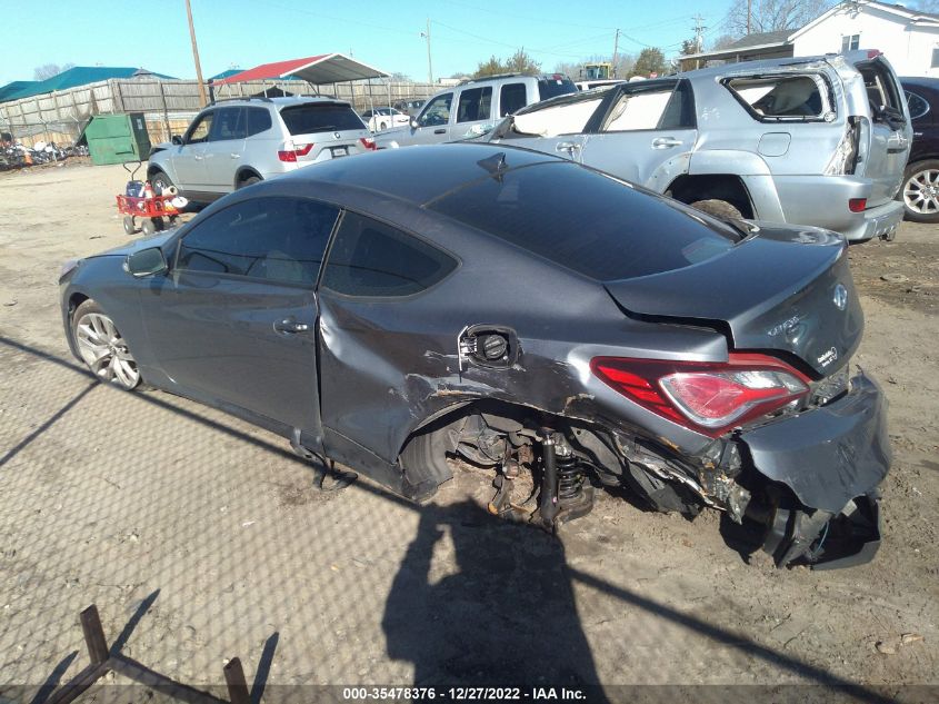 2015 HYUNDAI GENESIS COUPE 3.8L BASE KMHHU6KJ0FU122127