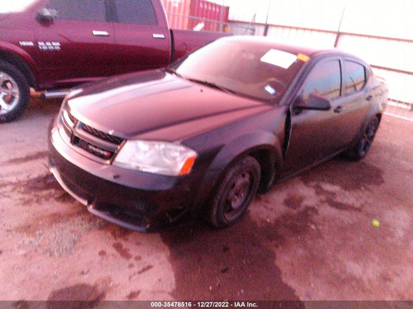 2014 DODGE AVENGER SE 1C3CDZAB9EN188098