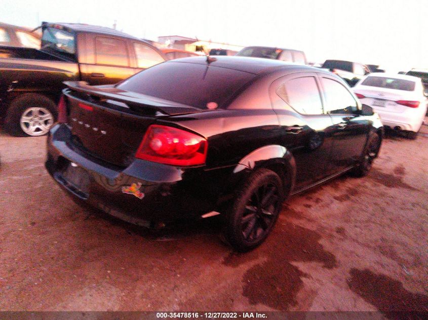 2014 DODGE AVENGER SE 1C3CDZAB9EN188098