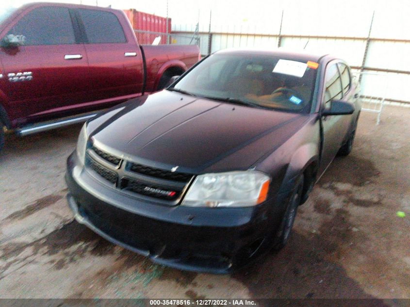 2014 DODGE AVENGER SE 1C3CDZAB9EN188098