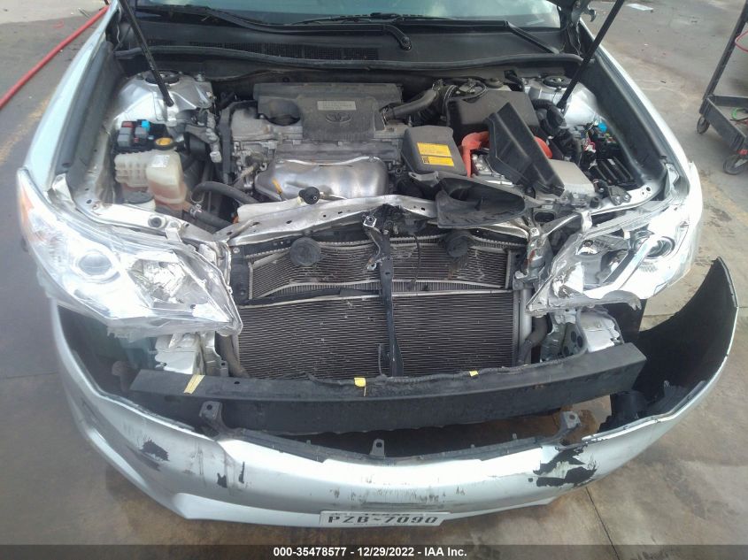 2013 TOYOTA CAMRY HYBRID XLE 4T1BD1FK3DU077709