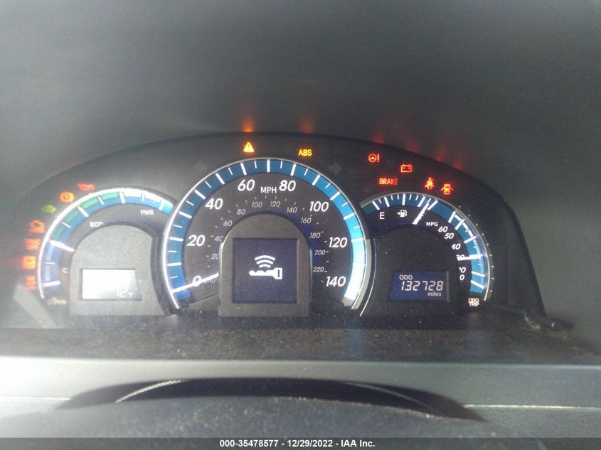 2013 TOYOTA CAMRY HYBRID XLE 4T1BD1FK3DU077709