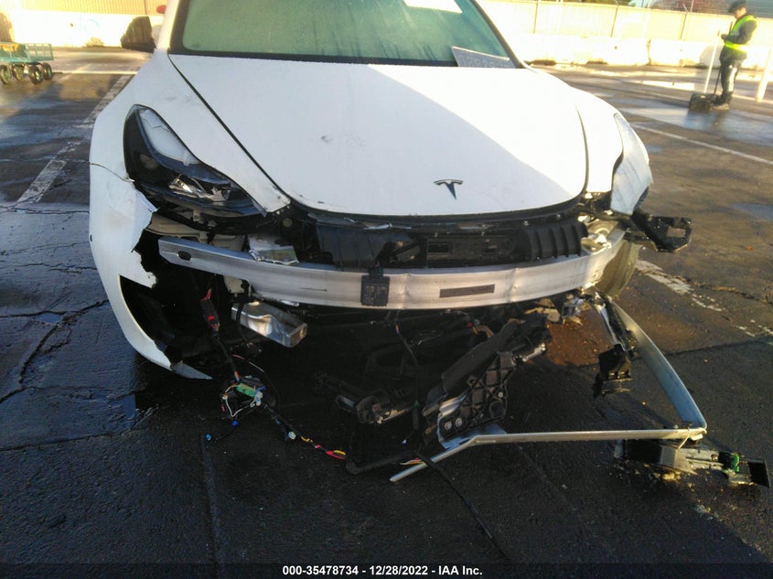VIN 5YJ3E1EB6MF876125 2021 TESLA MODEL 3 LONG RANGE