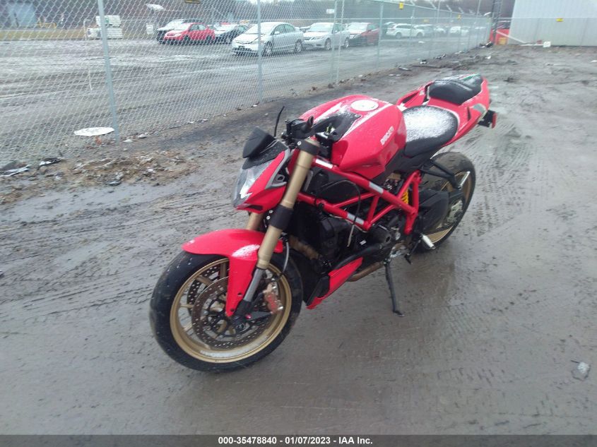 2015 DUCATI STREETFIGHTER 848 ZDM11BMV6FB018247