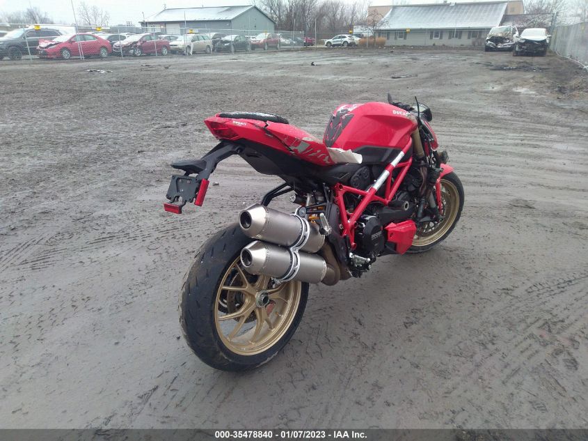 2015 DUCATI STREETFIGHTER 848 ZDM11BMV6FB018247