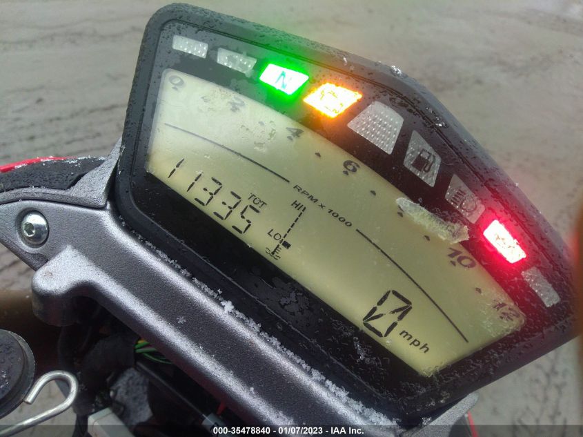 2015 DUCATI STREETFIGHTER 848 ZDM11BMV6FB018247