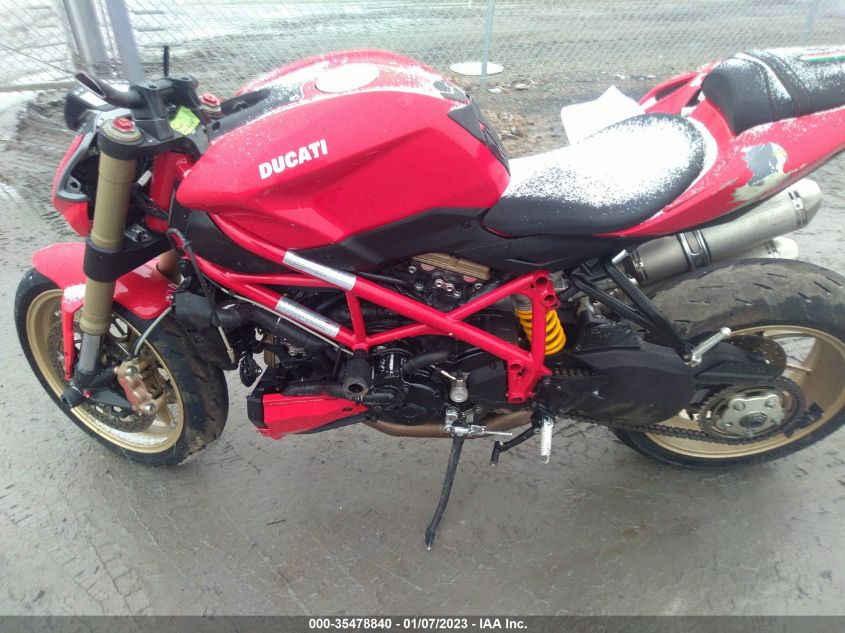 2015 DUCATI STREETFIGHTER 848 ZDM11BMV6FB018247