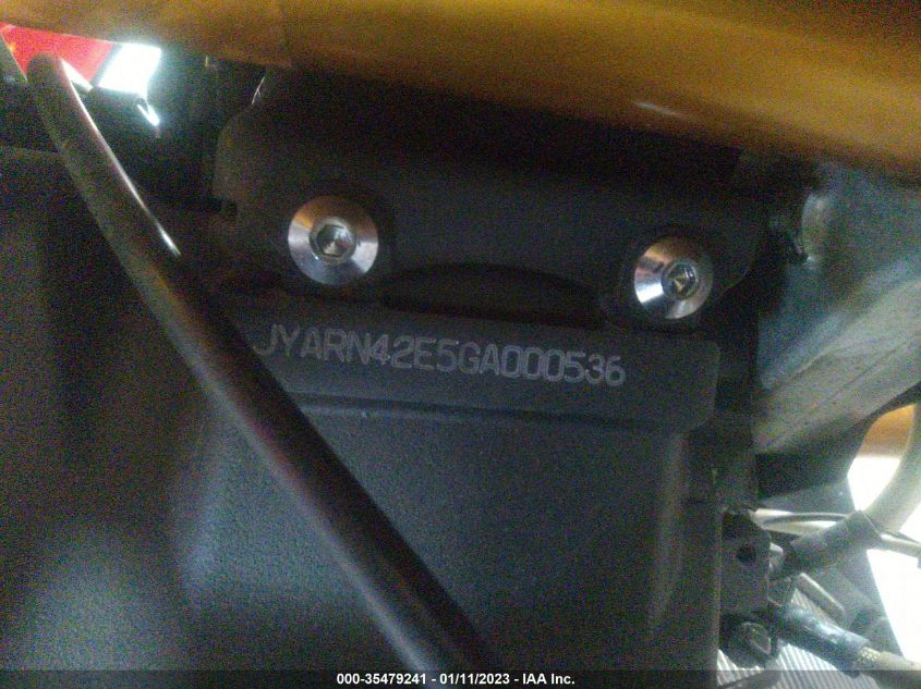 2016 YAMAHA YZFR1S JYARN42E5GA000536