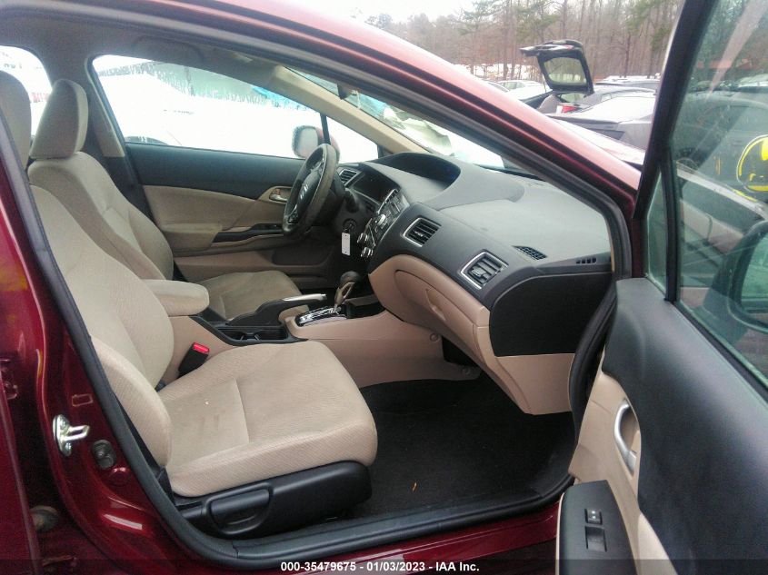 2013 HONDA CIVIC SDN LX 19XFB2F57DE081000