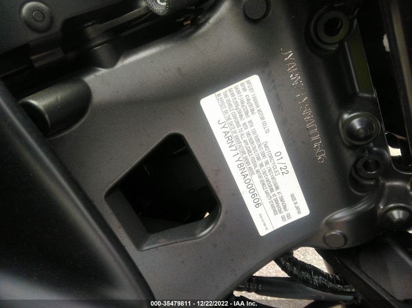 2022 YAMAHA MT09 C JYARN71Y8NA000606