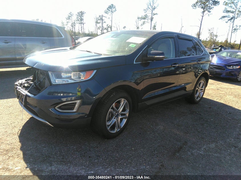 VIN 2FMPK4K90HBC42742 2017 FORD EDGE TITANIUM