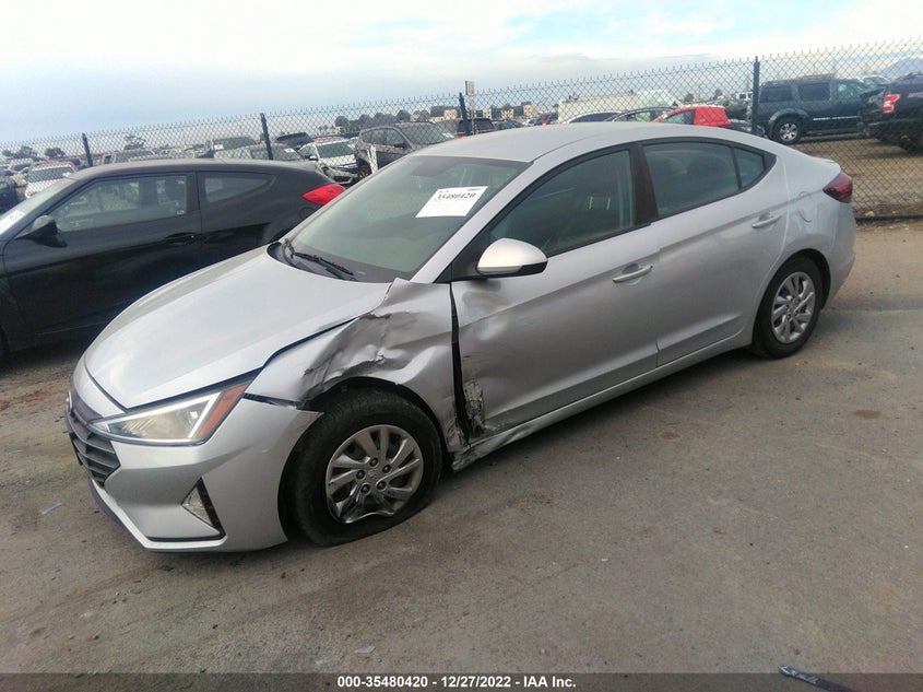 VIN KMHD74LF9KU807905 2019 HYUNDAI ELANTRA SE