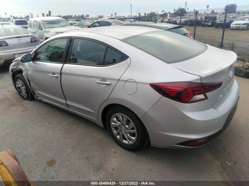 VIN KMHD74LF9KU807905 2019 HYUNDAI ELANTRA SE