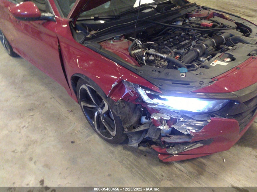 VIN 1HGCV1F37KA079560 2019 HONDA ACCORD SEDAN SPORT 1.5T