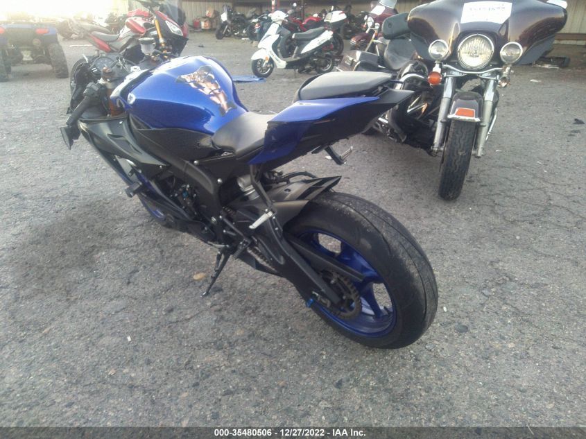 2019 YAMAHA YZFR6 JYARJ28E3KA004312