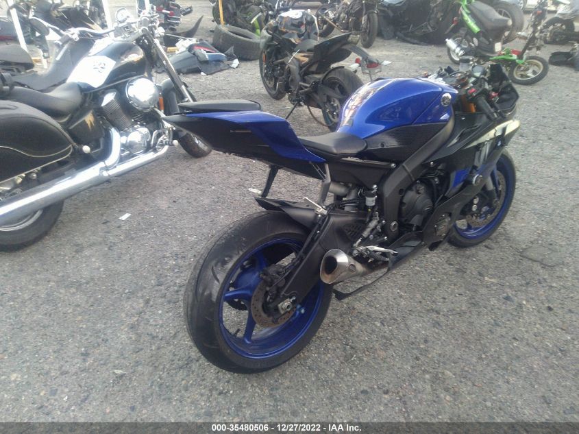 2019 YAMAHA YZFR6 JYARJ28E3KA004312