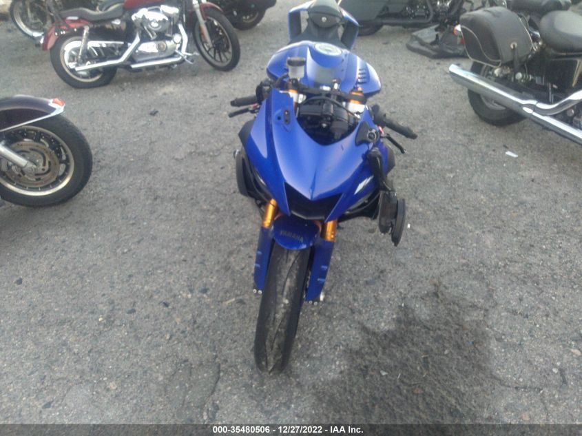 2019 YAMAHA YZFR6 JYARJ28E3KA004312